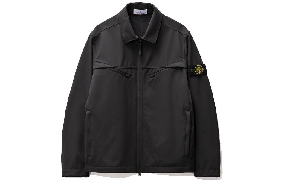 Куртка мужская Stone Island Light Soft Shell-R на молнии, черный
Куртка мужская Stone Island Light Soft Shell-R на молнии, черный
