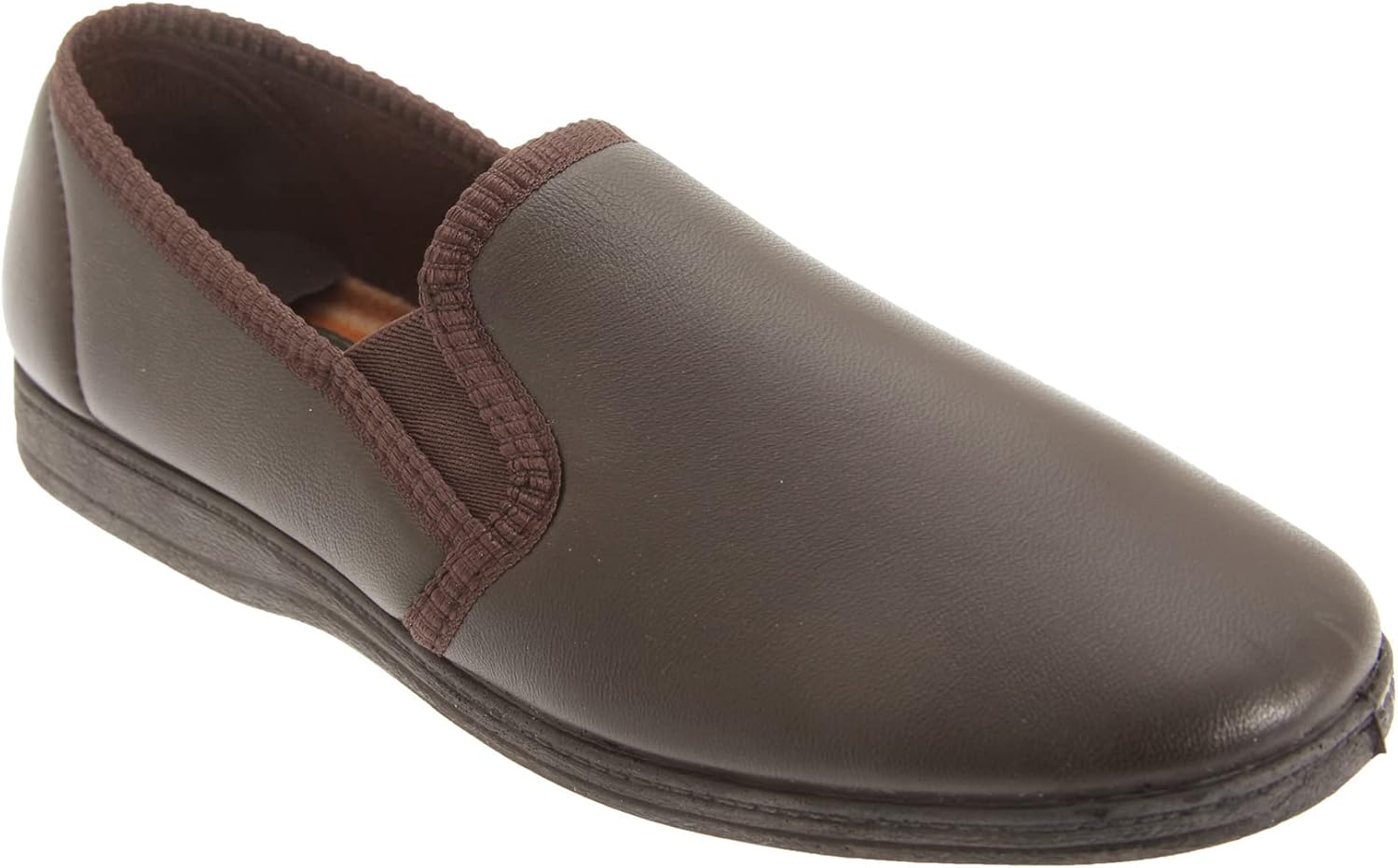 Мужские мягкие кожаные тапочки Sleepers с двойной подошвой, темно-коричневый
Мужские мягкие кожаные тапочки Sleepers с двойной подошвой, темно-коричневый