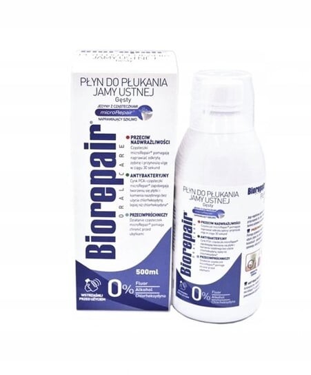 Жидкость для полоскания рта для восстановления эмали, 500мл Biorepair
Жидкость для полоскания рта для восстановления эмали, 500мл Biorepair