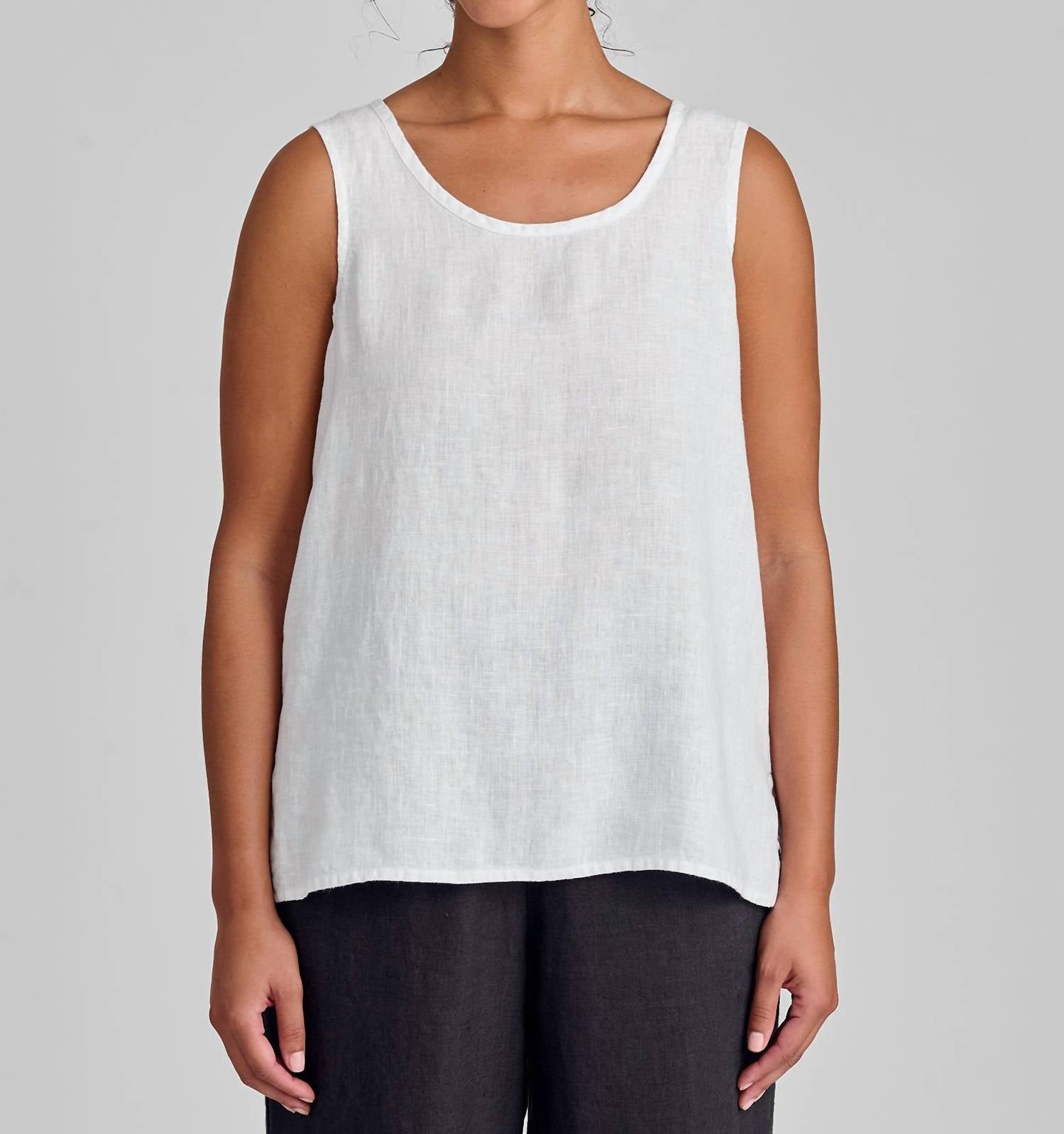 Базовый топ белый FLAX
Базовый топ белый FLAX