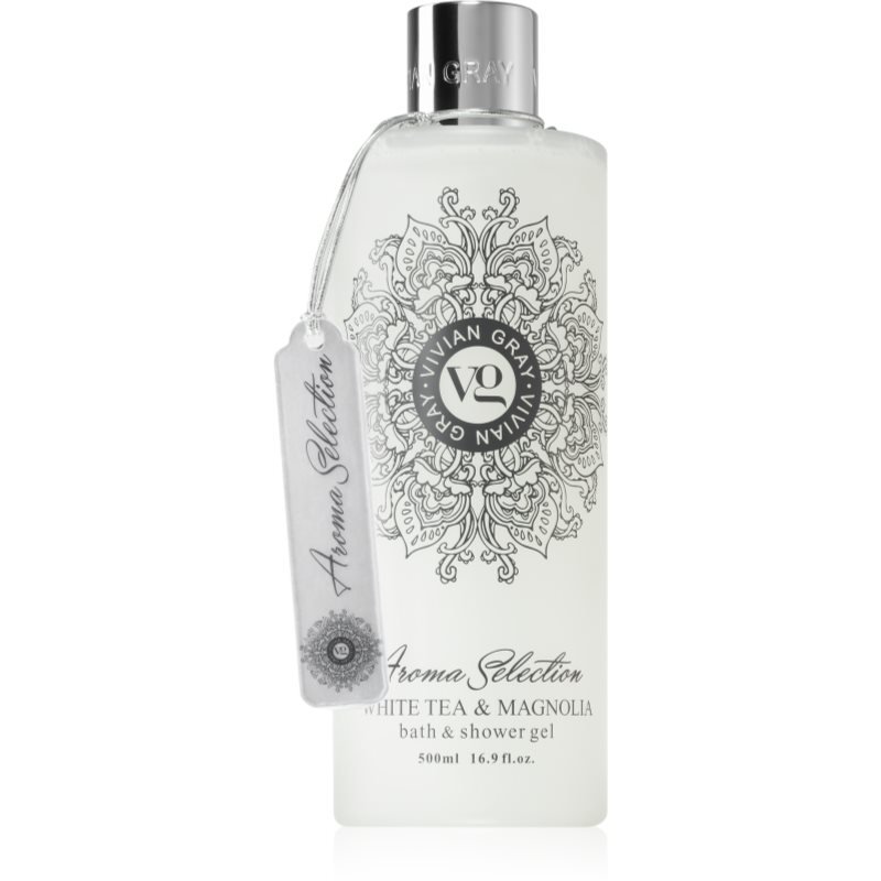 Гель для ванны и душа Vivian Gray Aroma Selection White Tea & Magnolia 500 мл
Гель для ванны и душа Vivian Gray Aroma Selection White Tea & Magnolia 500 мл