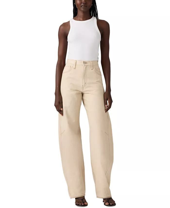 Женские джинсы Cinch с высокой посадкой и бочкообразными штанинами Levi'S, загар/бежевый
Женские джинсы Cinch с высокой посадкой и бочкообразными штанинами Levi'S, загар/бежевый