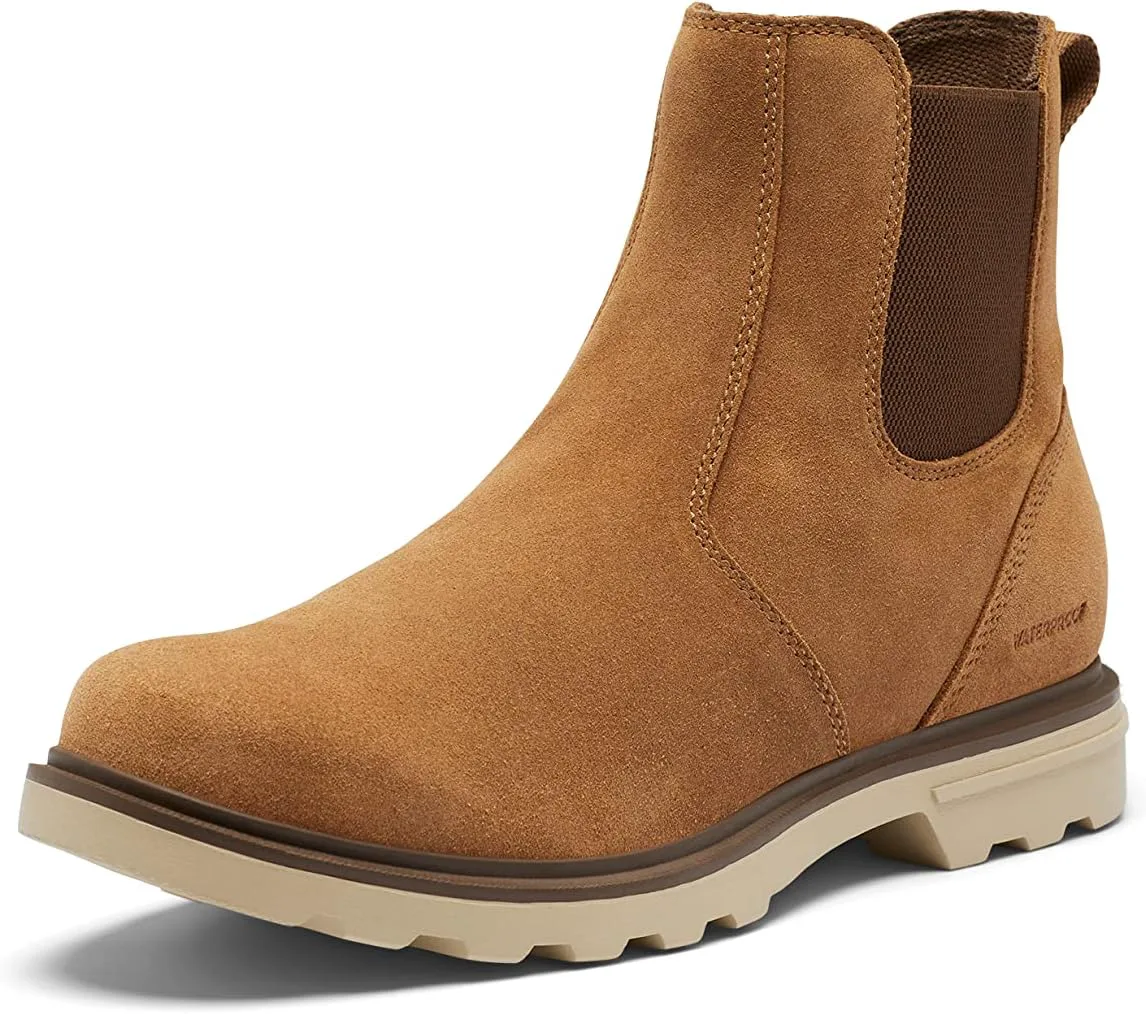 Мужские водонепроницаемые ботинки SOREL Carson Chelsea, коричневый
Мужские водонепроницаемые ботинки SOREL Carson Chelsea, коричневый