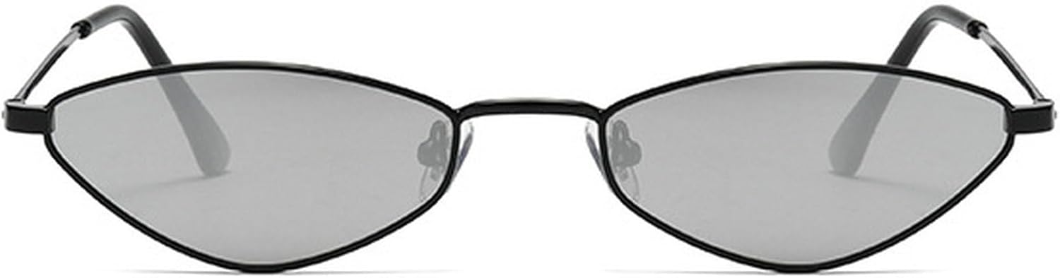 Сексуальные солнцезащитные очки «кошачий глаз» для женщин, 2024 год, роскошные винтажные маленькие овальные солнцезащитные очки в панк-стиле с металлической оправой для женщин, ретро-очки mincl, Black Silver
Сексуальные солнцезащитные очки «кошачий глаз» для женщин, 2024 год, роскошные винтажные маленькие овальные солнцезащитные очки в панк-стиле с металлической оправой для женщин, ретро-очки mincl, Black Silver