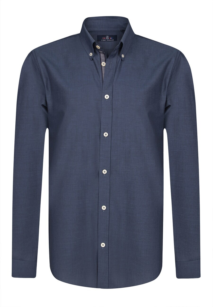 Деловая рубашка Jimmy Sanders Regular fit Business Shirt, темно-синий
Деловая рубашка Jimmy Sanders Regular fit Business Shirt, темно-синий