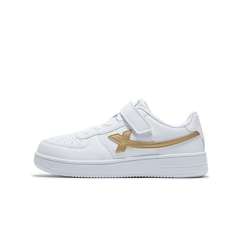 XTEP Детские кроссовки для скейтбординга с низким верхом, устойчивые к ударам и износу, новые, белые, металлические, золотистые, детские
XTEP Детские кроссовки для скейтбординга с низким верхом, устойчивые к ударам и износу, новые, белые, металлические, золотистые, детские