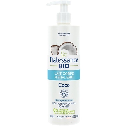 Органическое восстанавливающее кокосовое молочко для тела 400 мл Natessance
Органическое восстанавливающее кокосовое молочко для тела 400 мл Natessance
