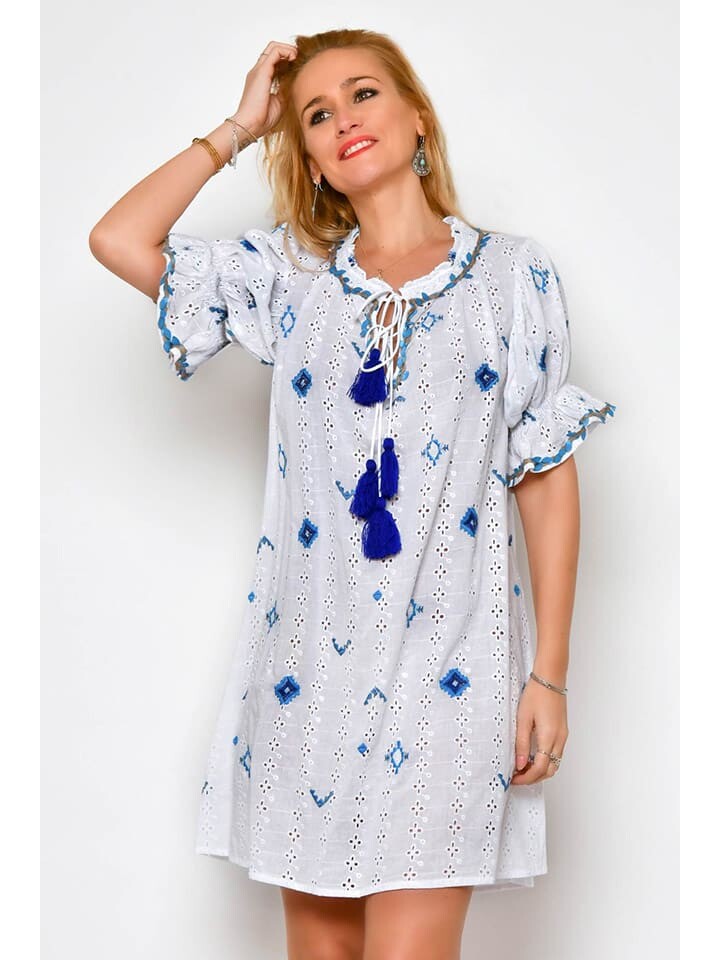 Короткое платье HHG, цвет weiß/blau
Короткое платье HHG, цвет weiß/blau