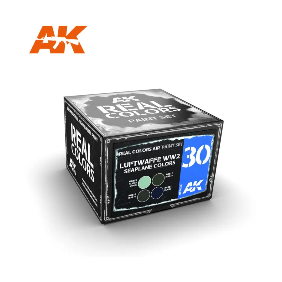 Цвета гидросамолета Люфтваффе времен Второй мировой войны, Paint - Real Color Sets (AK-Interactive)
Цвета гидросамолета Люфтваффе времен Второй мировой войны, Paint - Real Color Sets (AK-Interactive)