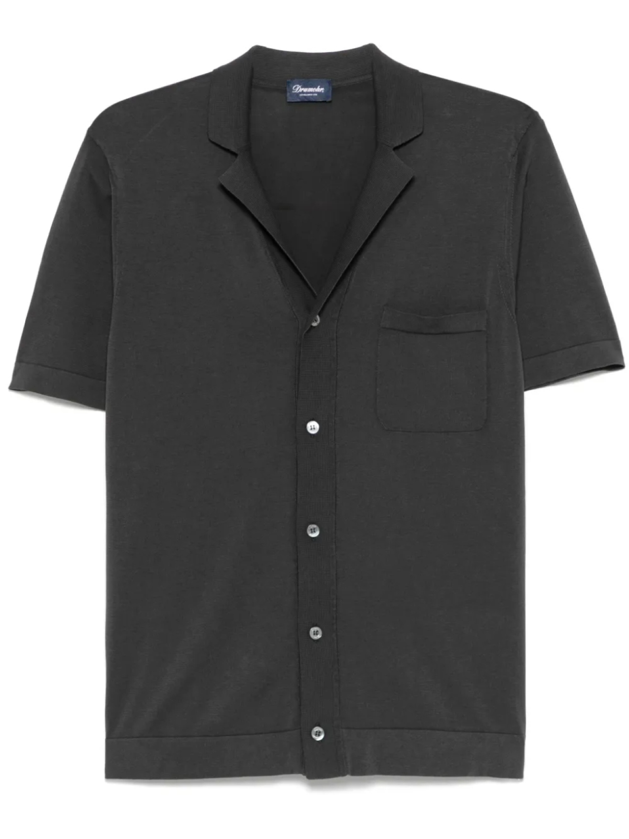 Drumohr рубашка в рубчик, черный
Drumohr рубашка в рубчик, черный