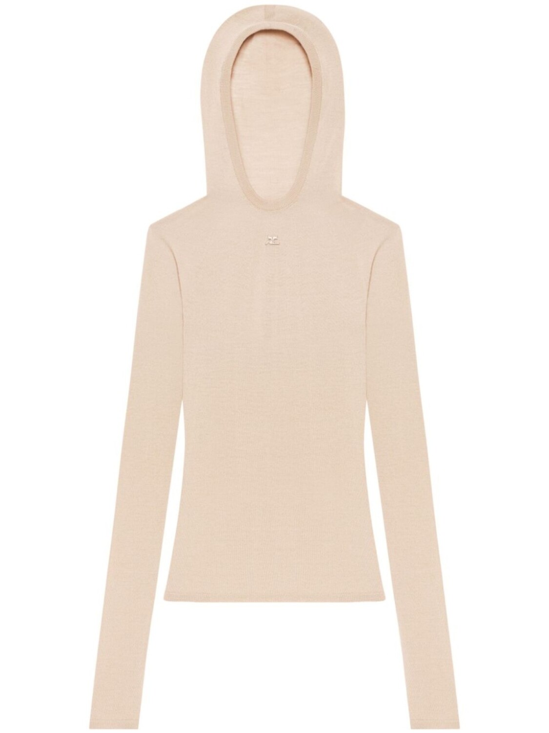 Courrèges трикотажный топ с капюшоном, нейтральный цвет
Courrèges трикотажный топ с капюшоном, нейтральный цвет