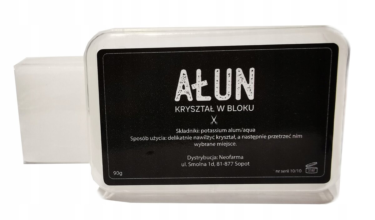 Alum, Камень после бритья, 90 г Ałun
Alum, Камень после бритья, 90 г Ałun