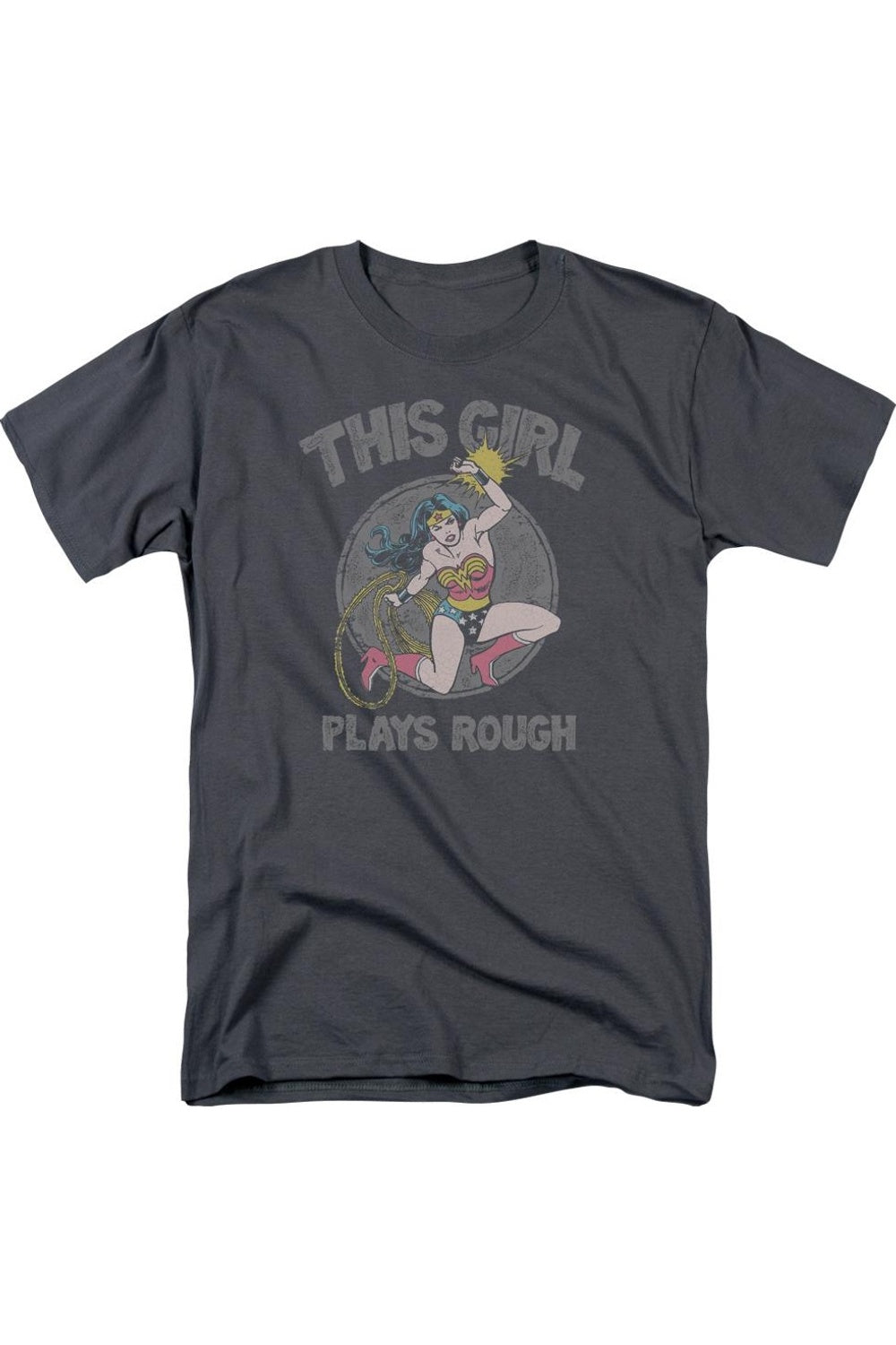 Футболка с коротким рукавом для взрослых DC Comics Plays Rough Gildan, цвет charcoal, Черный, Футболка с коротким рукавом для взрослых DC Comics Plays Rough Gildan, цвет charcoal
Футболка с коротким рукавом для взрослых DC Comics Plays Rough Gildan, цвет charcoal, Черный, Футболка с коротким рукавом для взрослых DC Comics Plays Rough Gildan, цвет charcoal