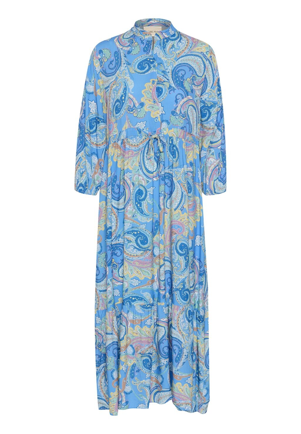 Платье макси Long Cream, синее с пейсли
Платье макси Long Cream, синее с пейсли