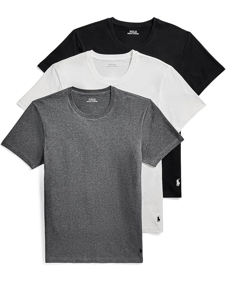 Рубашка поло Polo Ralph Lauren Organic Cotton Crew Shirt, цвет Dark Gray/White/Black
Рубашка поло Polo Ralph Lauren Organic Cotton Crew Shirt, цвет Dark Gray/White/Black