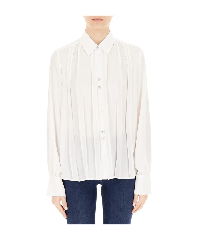 Плиссированная рубашка Liu Jo, белый
Плиссированная рубашка Liu Jo, белый