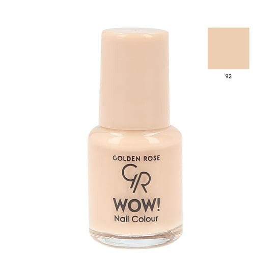 Лак для ногтей 92, 6 мл Golden Rose, Wow Nail Color
Лак для ногтей 92, 6 мл Golden Rose, Wow Nail Color