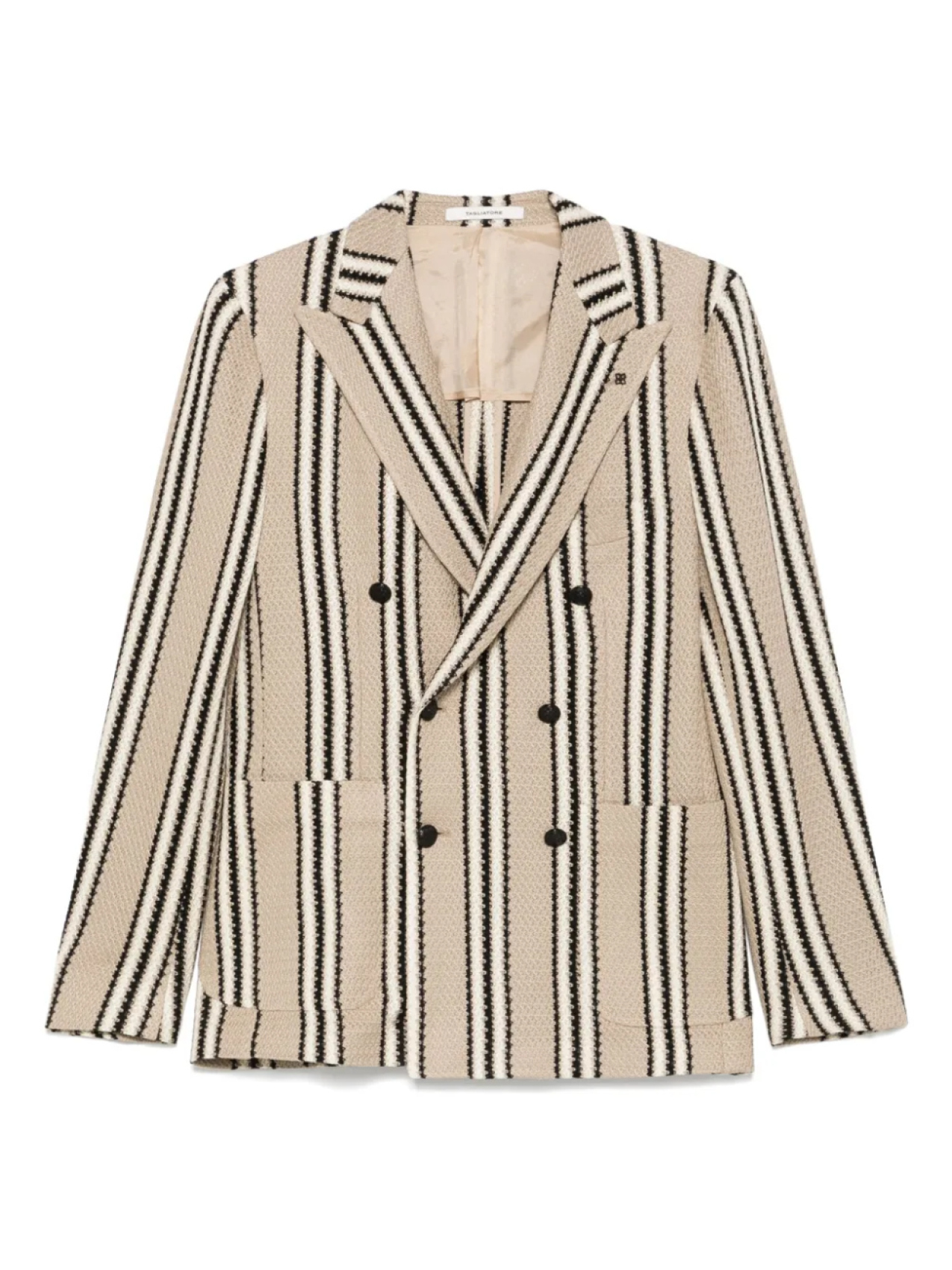Полосатый блейзер Tagliatore, нейтральный
Полосатый блейзер Tagliatore, нейтральный