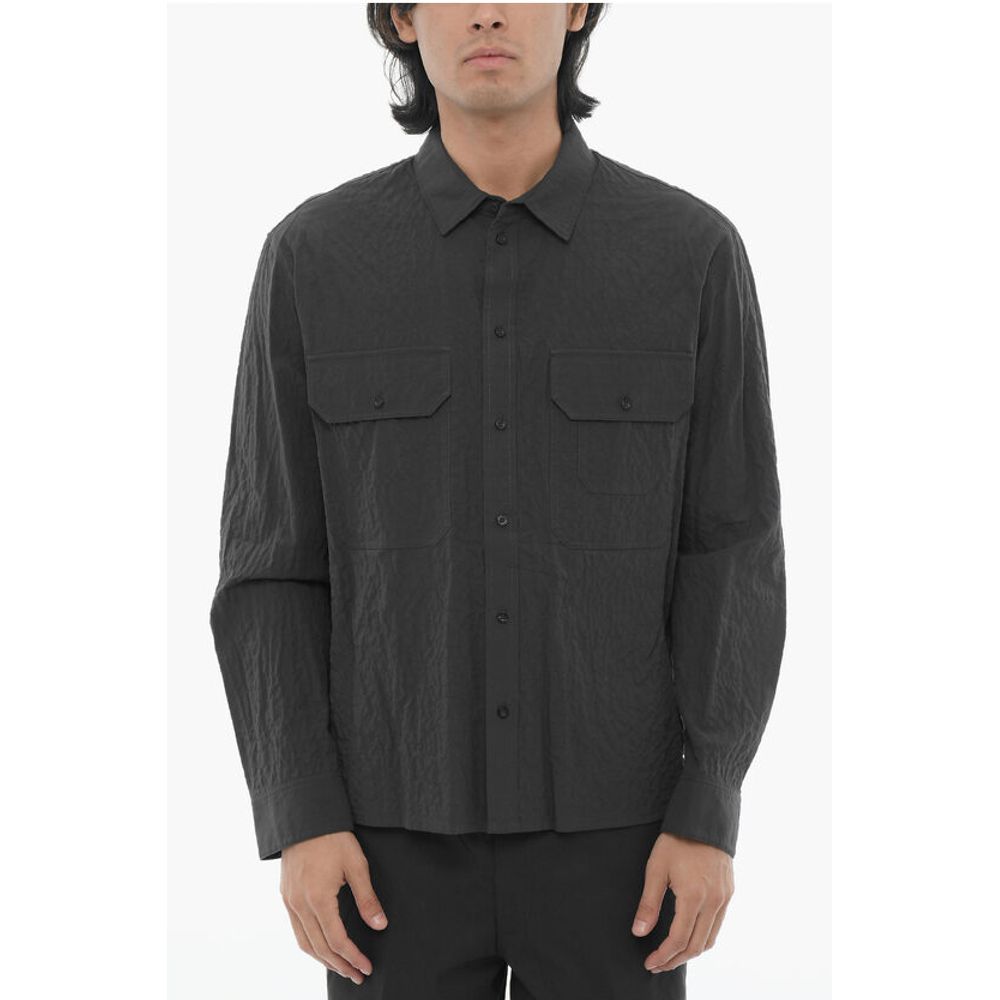 Серая хлопковая рубашка Neil Barrett, Gray
Серая хлопковая рубашка Neil Barrett, Gray