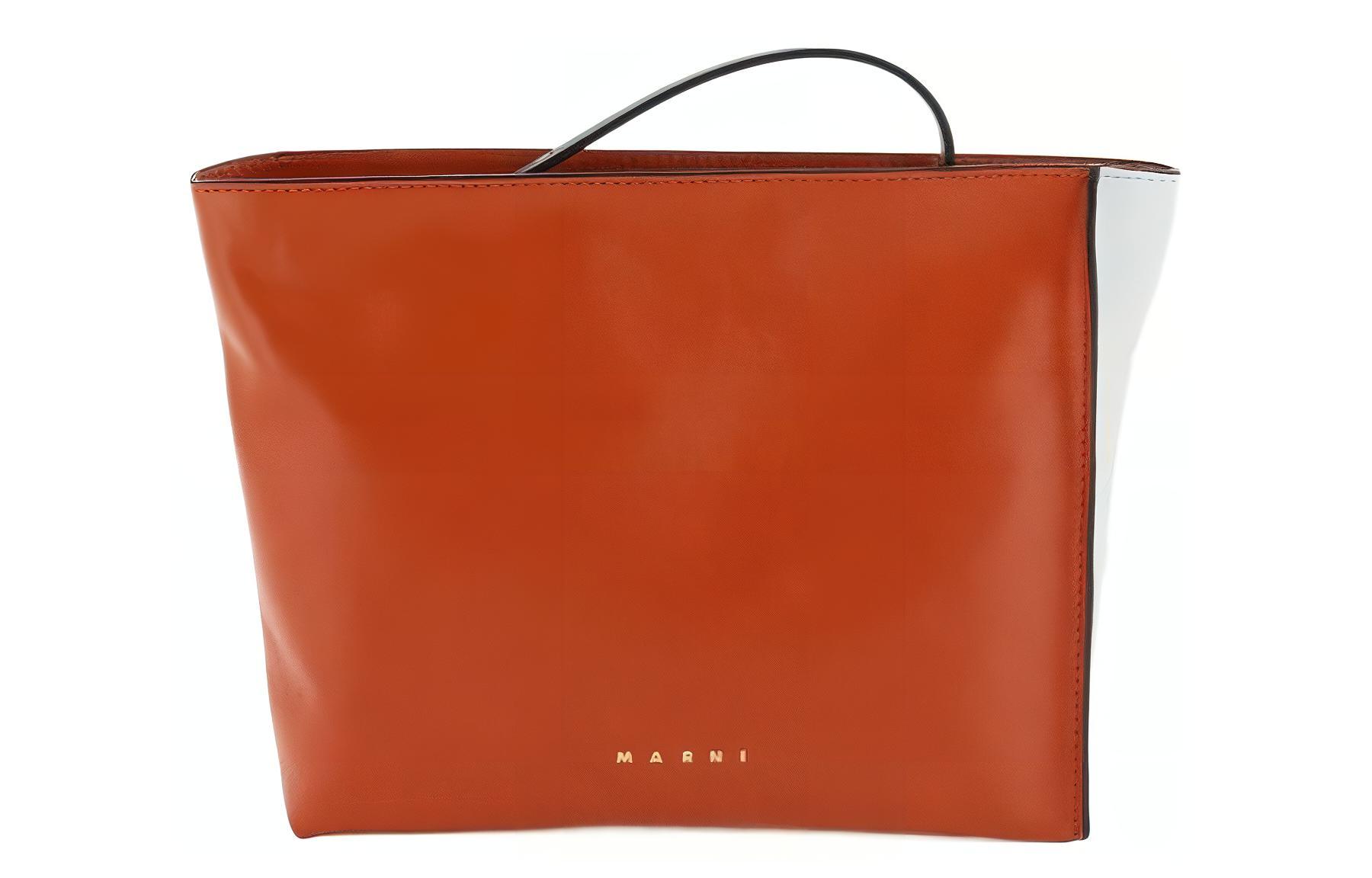 MARNI Кожаный клатч женский коричневый белый
MARNI Кожаный клатч женский коричневый белый