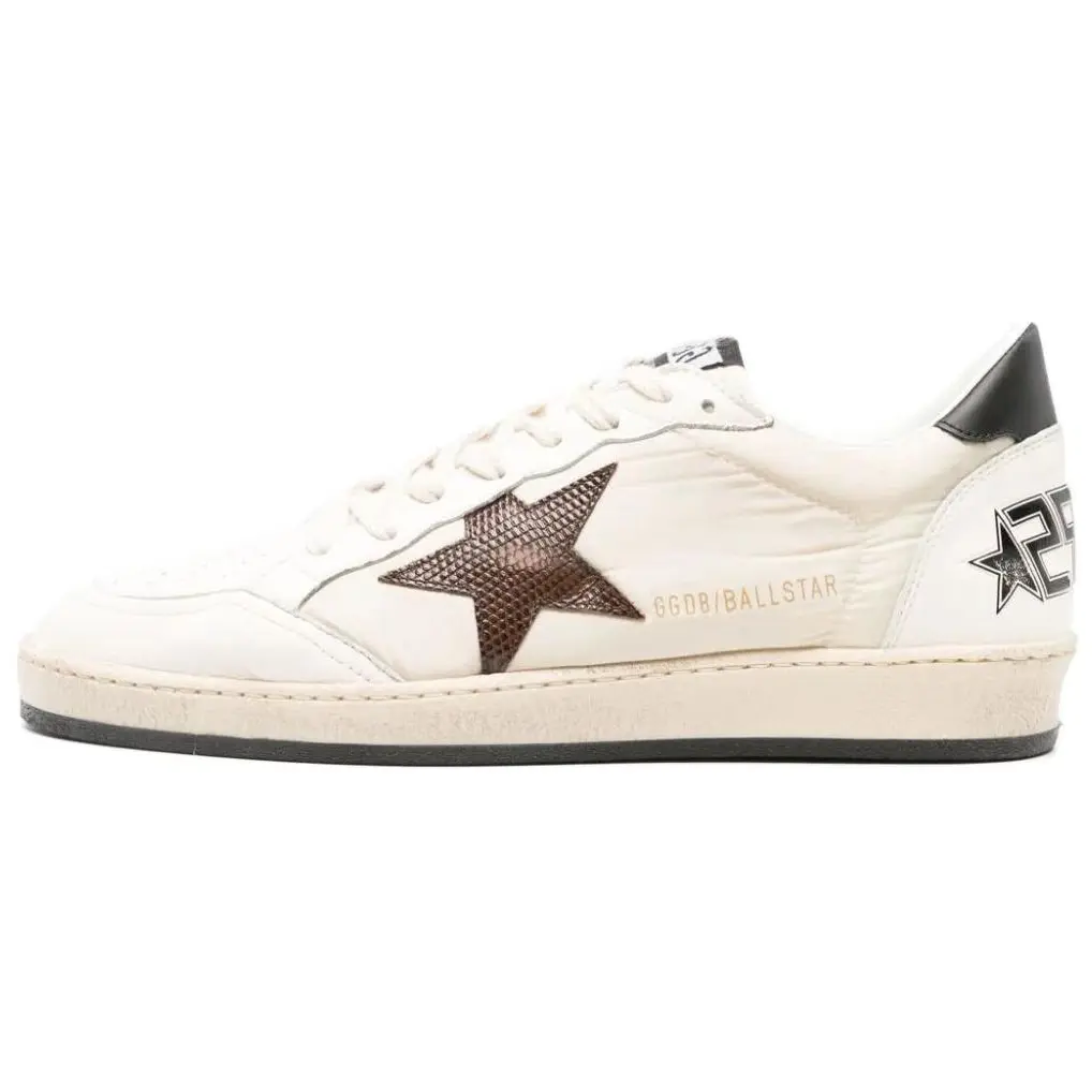 Низкие кроссовки для скейтбординга Ball Star, цвет экрю, мужские Golden Goose, Ecru 
Низкие кроссовки для скейтбординга Ball Star, цвет экрю, мужские Golden Goose, Ecru