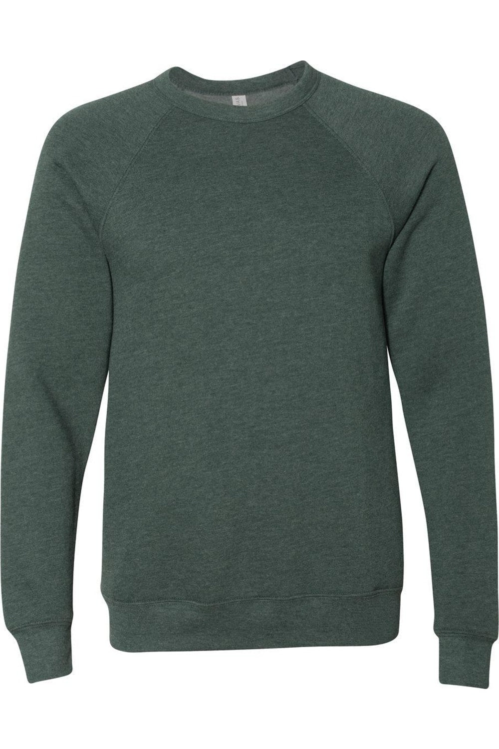 Толстовка BELLA + CANVAS из флисовой губки с круглым вырезом и рукавами реглан, цвет heather forest
Толстовка BELLA + CANVAS из флисовой губки с круглым вырезом и рукавами реглан, цвет heather forest