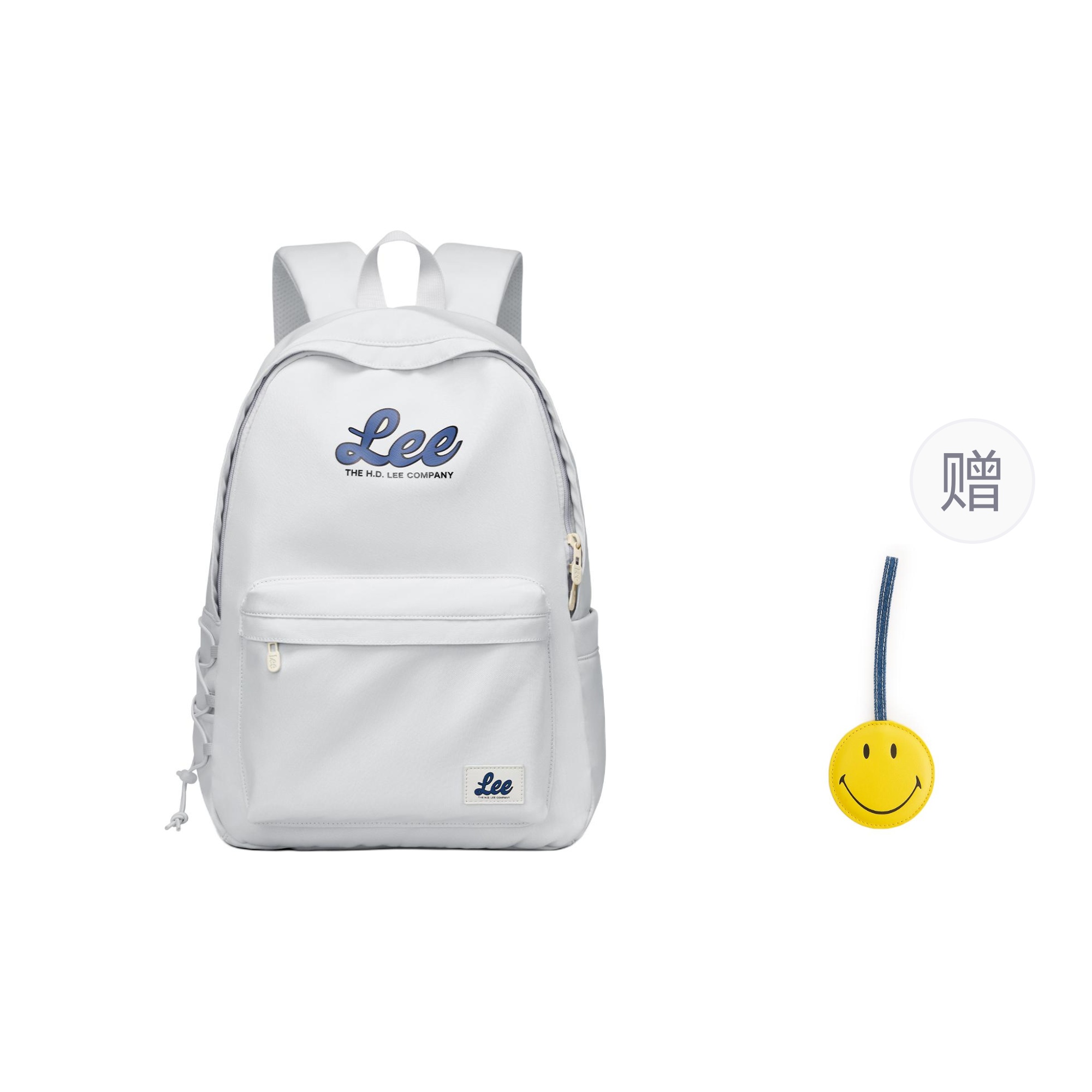 Lee Тканевый рюкзак унисекс кремово-белый морская соль серый таро фиолетовый, Sea Salt Gray+Smiley Face Pendant
Lee Тканевый рюкзак унисекс кремово-белый морская соль серый таро фиолетовый, Sea Salt Gray+Smiley Face Pendant