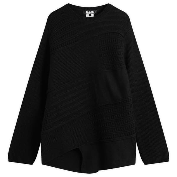 Джемпер смешанной вязки Comme Des Garçons Black, черный
Джемпер смешанной вязки Comme Des Garçons Black, черный