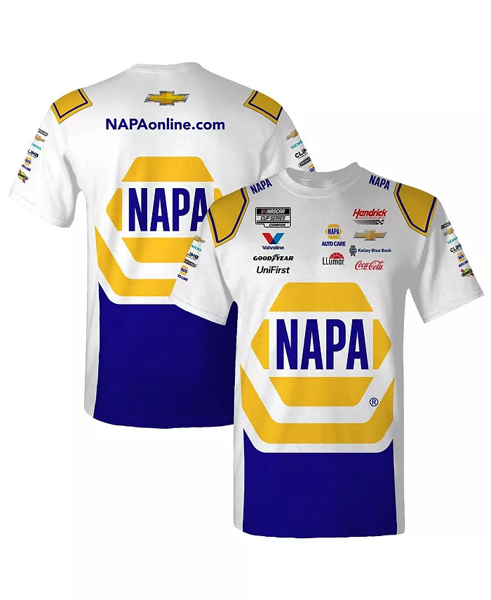 Мужская белая футболка Chase Elliott NAPA Uniform Hendrick Motorsports Team Collection
Мужская белая футболка Chase Elliott NAPA Uniform Hendrick Motorsports Team Collection