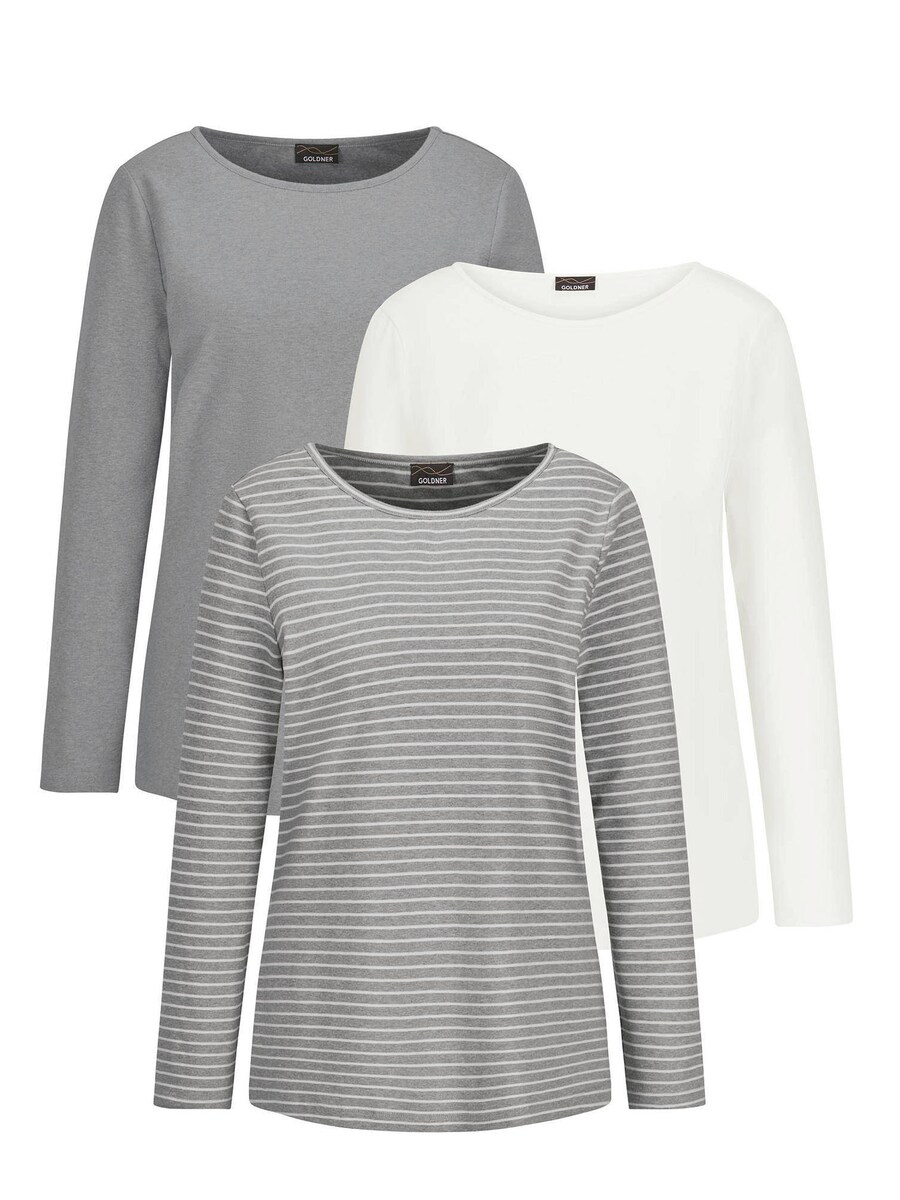 Рубашка Goldner, Grey/Wool White
Рубашка Goldner, Grey/Wool White