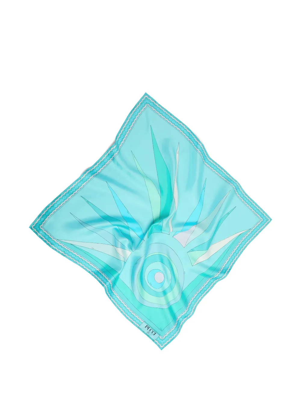 Шарф с гавайским принтом Pucci, синий
Шарф с гавайским принтом Pucci, синий