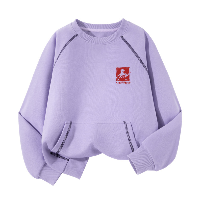Детский свитшот с круглым вырезом Moderate WARRIOR, светло-фиолетовый/красный seal k
Детский свитшот с круглым вырезом Moderate WARRIOR, светло-фиолетовый/красный seal k