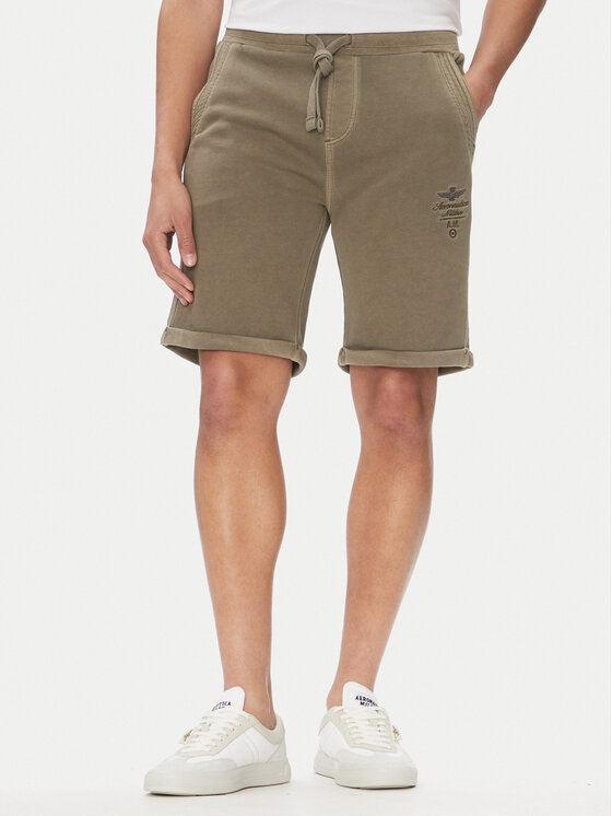 Спортивные шорты обычного кроя 251BF016F583 Aeronautica Militare, хаки
Спортивные шорты обычного кроя 251BF016F583 Aeronautica Militare, хаки