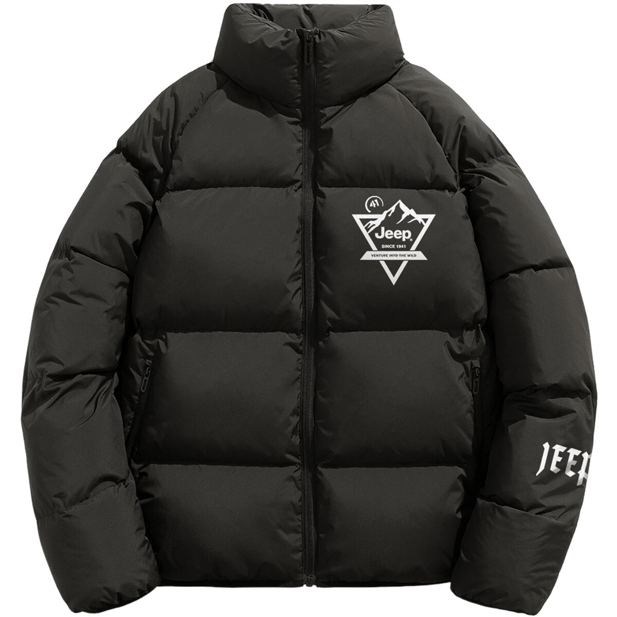 Пуховик унисекс Jeep, черный
Пуховик унисекс Jeep, черный