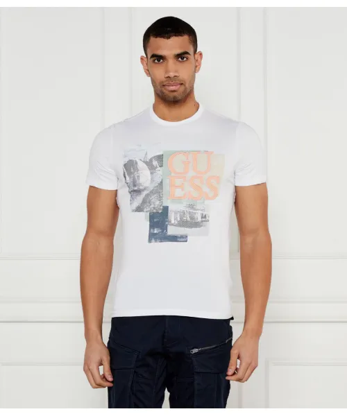 Футболка Slim fit Guess Jeans, белый
Футболка Slim fit Guess Jeans, белый