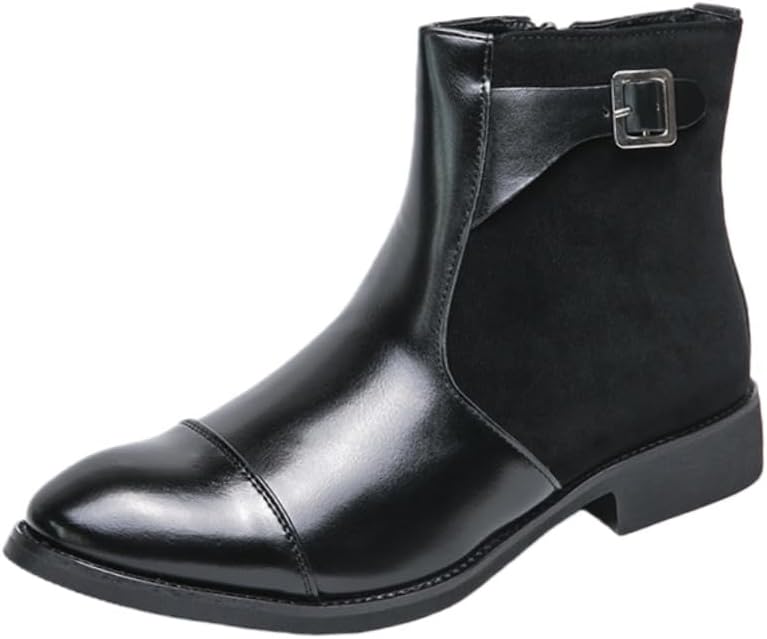 Мужские ретро-ботинки Fusecottc - высокие, с молнией. Подходят для повседневной носки. Доступны в больших размерах, черный
Мужские ретро-ботинки Fusecottc - высокие, с молнией. Подходят для повседневной носки. Доступны в больших размерах, черный