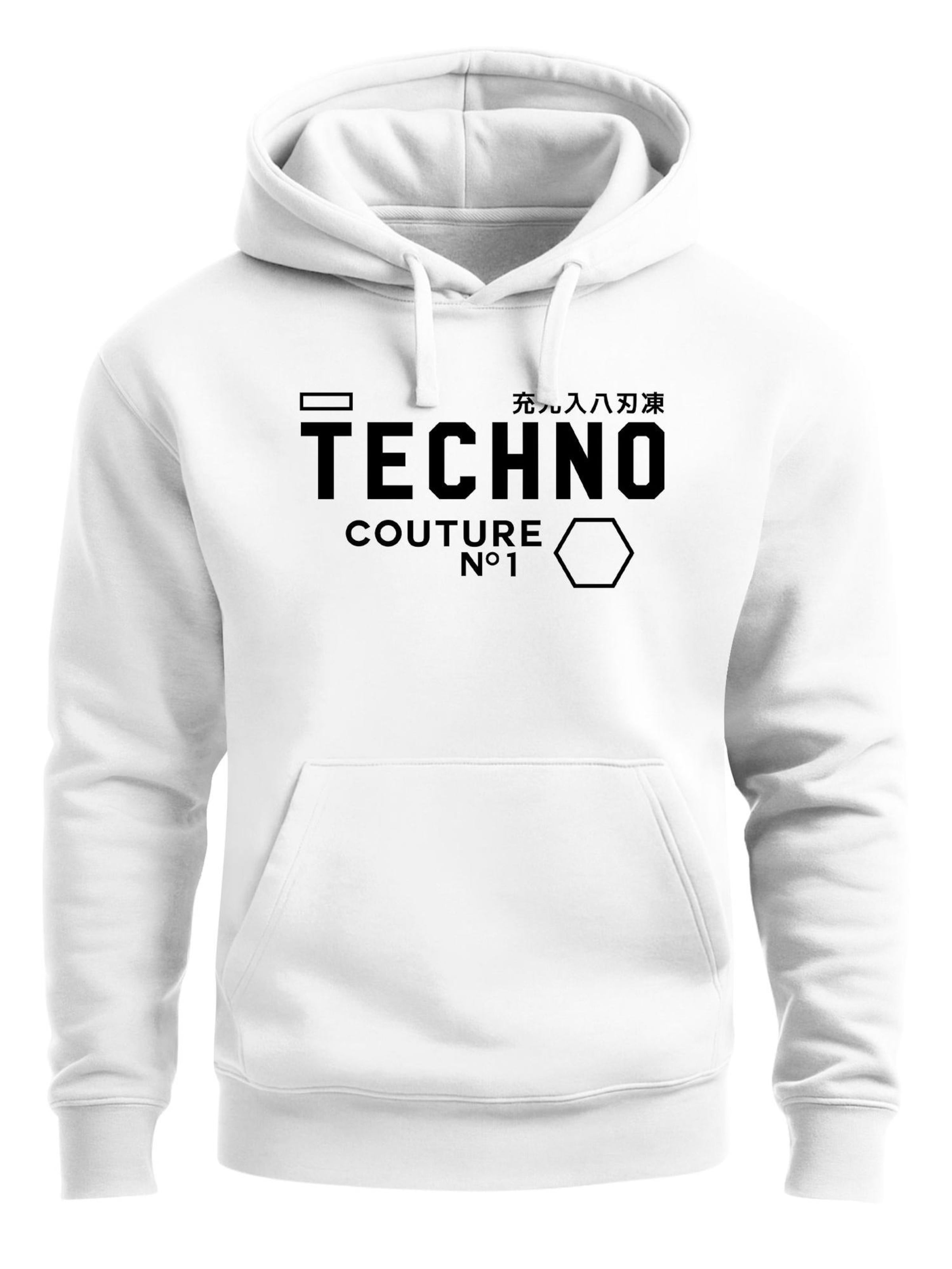 Neverless Толстовка 'Techno Couture' в белом цвете
Neverless Толстовка 'Techno Couture' в белом цвете