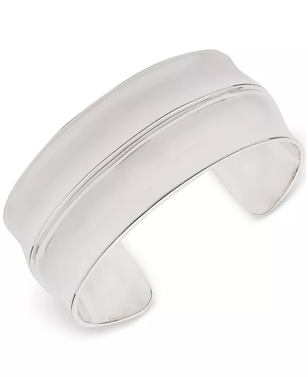 Широкий вогнутый полированный браслет-манжета серебристого оттенка Lauren Ralph Lauren, silver
Широкий вогнутый полированный браслет-манжета серебристого оттенка Lauren Ralph Lauren, silver