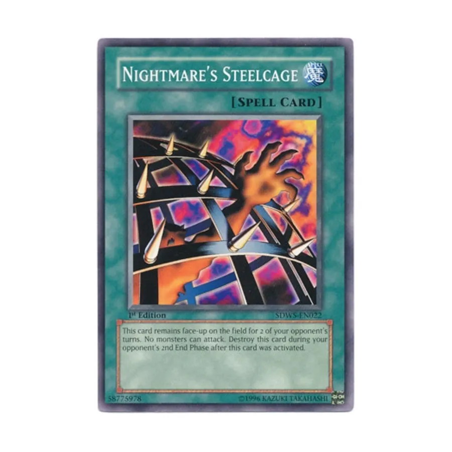 CCG Стальная клетка Кошмара (Обычная), Yu-Gi-Oh - Structure Deck - Warrior's Strike - Singles
CCG Стальная клетка Кошмара (Обычная), Yu-Gi-Oh - Structure Deck - Warrior's Strike - Singles