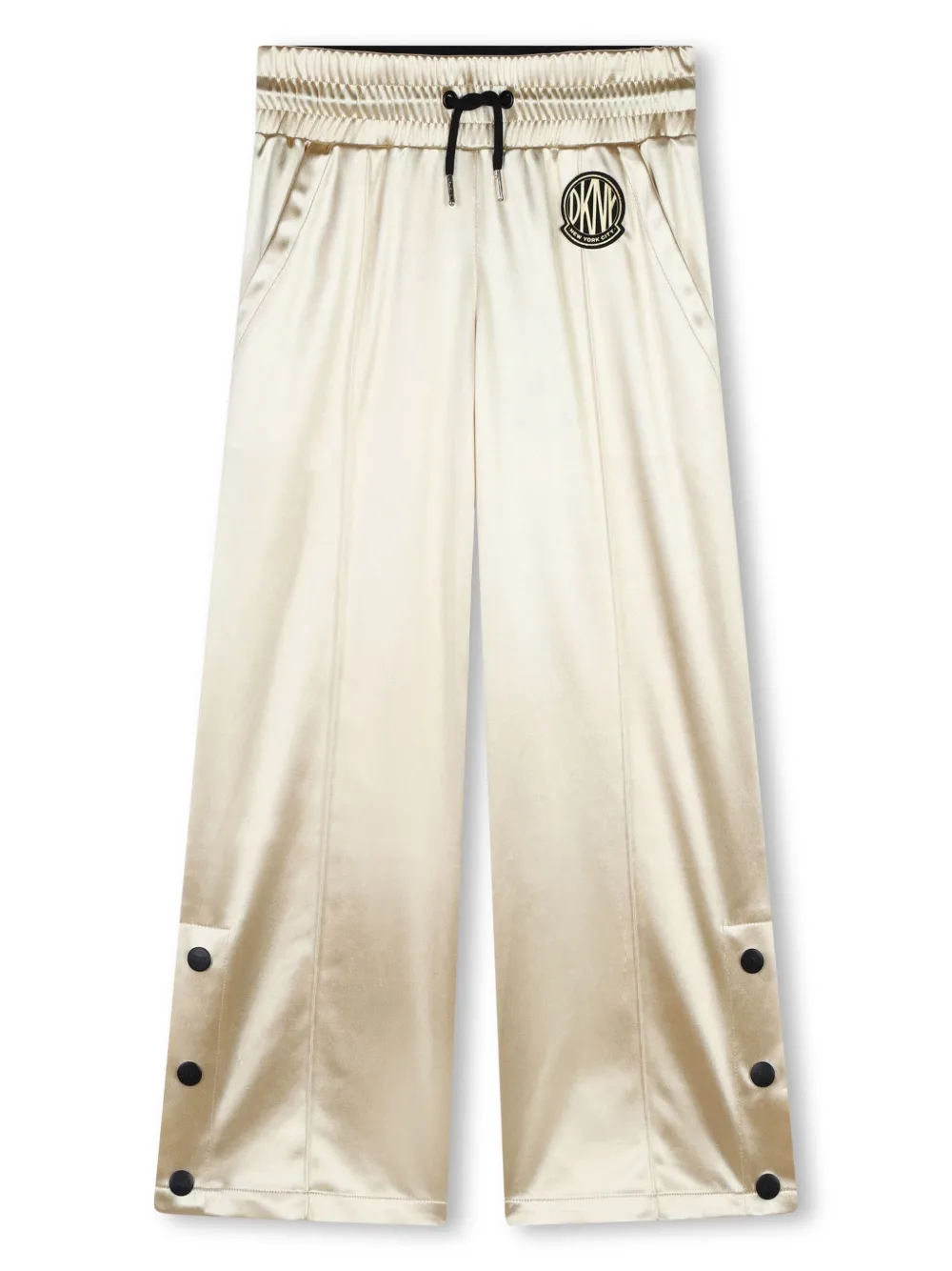 Атласные брюки широкого кроя с эффектом металлик Dkny Kids, золотой
Атласные брюки широкого кроя с эффектом металлик Dkny Kids, золотой