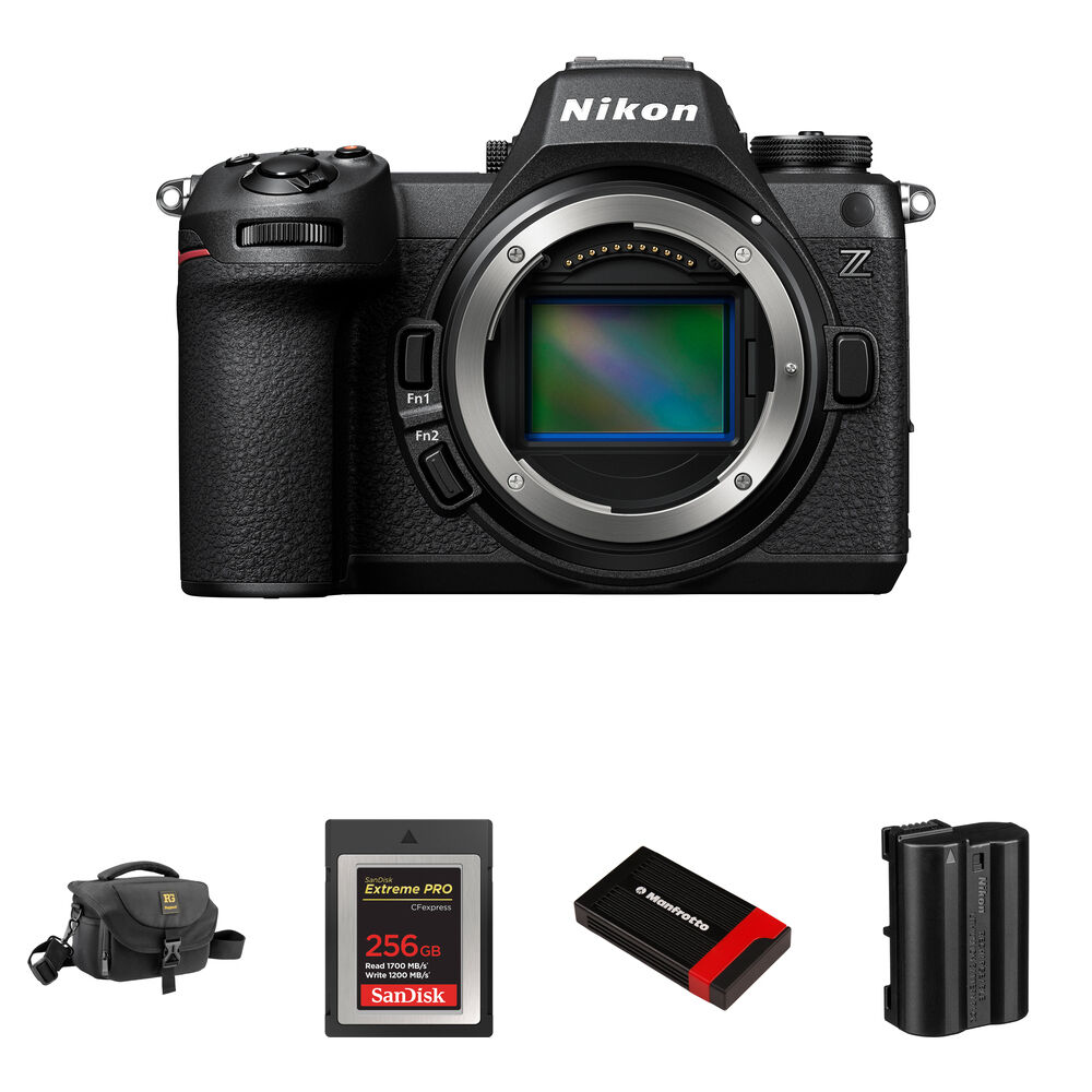 Беззеркальная камера Nikon Z6 III Mirrorless Camera with Essentials+ Kit
Беззеркальная камера Nikon Z6 III Mirrorless Camera with Essentials+ Kit