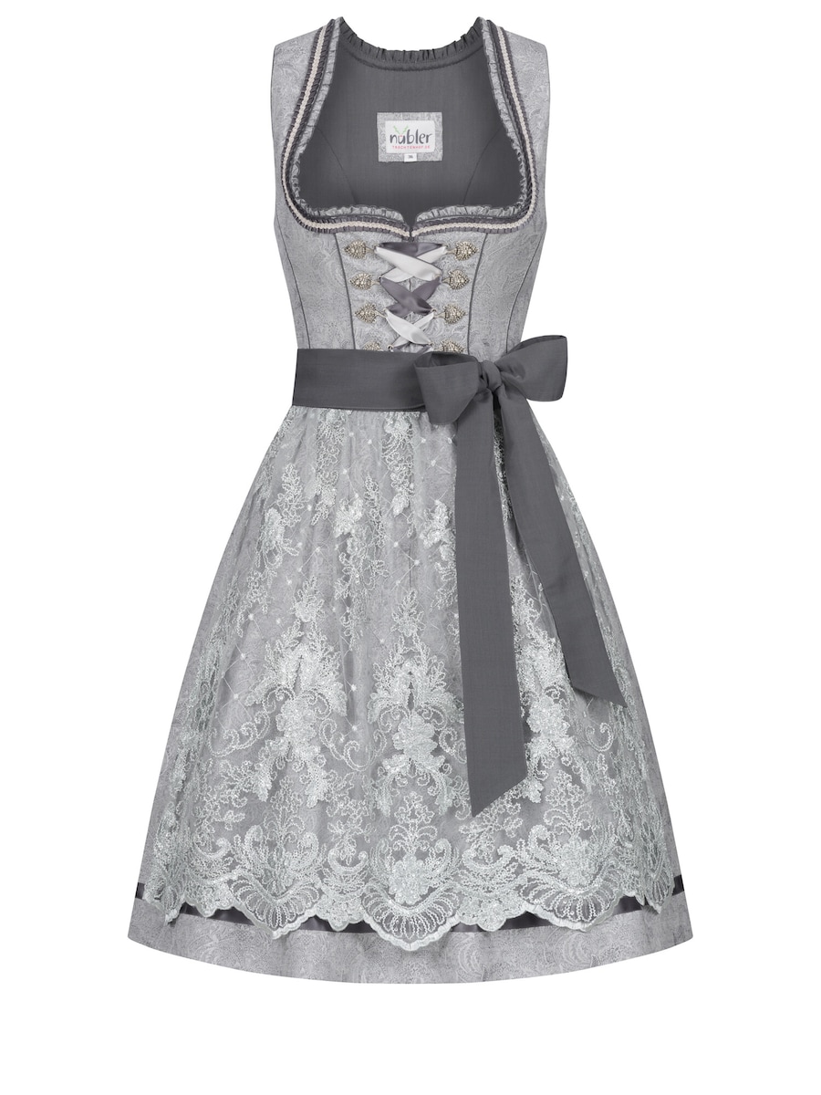 Широкая юбка в сборку Trachtenhof Nübler mini Gerti, серебряный
Широкая юбка в сборку Trachtenhof Nübler mini Gerti, серебряный