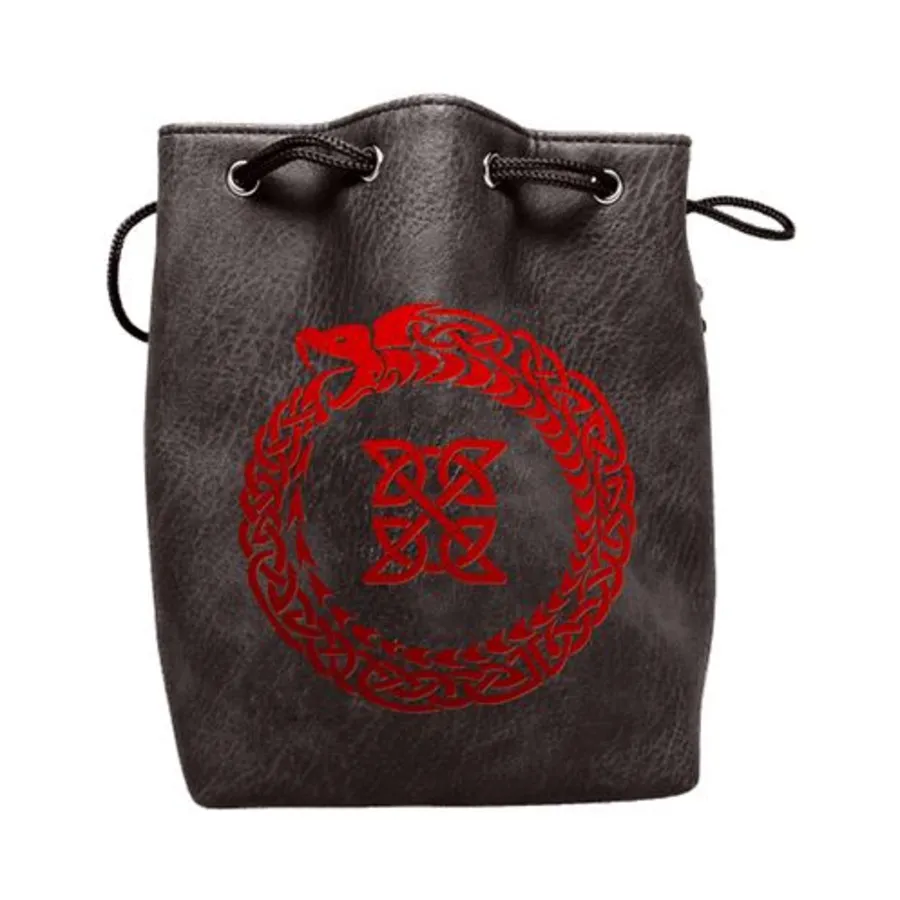 Черная кожаная сумка для игральных костей - Ouroboros, Dice Cups, Bags, and Other Accessories (Easy Roller Dice)
Черная кожаная сумка для игральных костей - Ouroboros, Dice Cups, Bags, and Other Accessories (Easy Roller Dice)