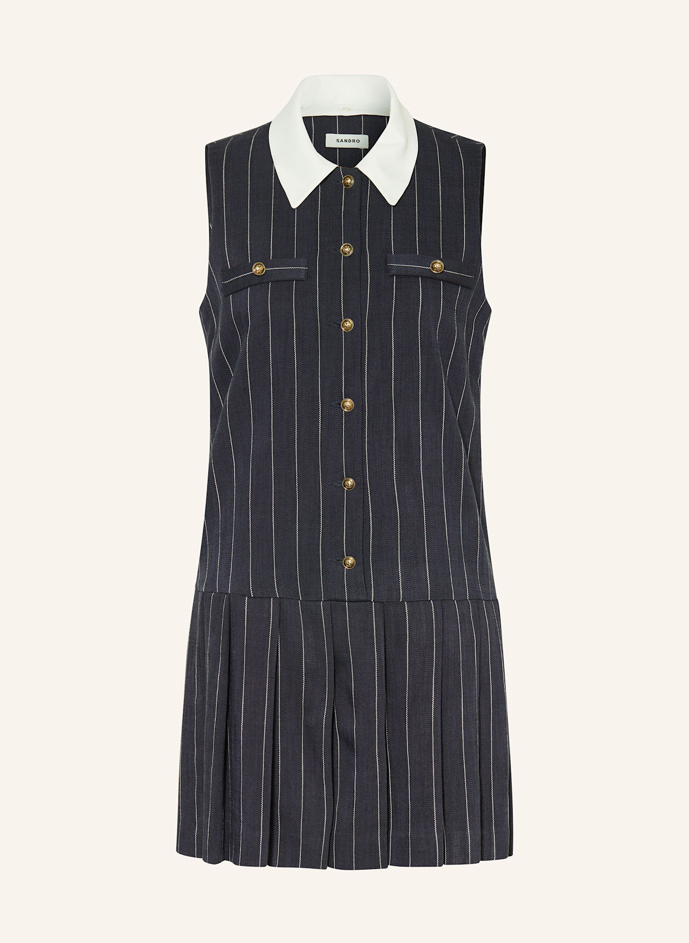 Платье со съемным воротником Sandro, мультиколор
Платье со съемным воротником Sandro, мультиколор