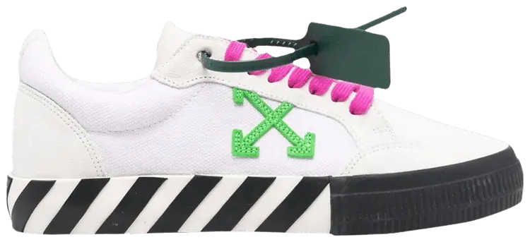 Кроссовки Off-White Vulc Sneaker 'White Green Fuchsia', белый
Кроссовки Off-White Vulc Sneaker 'White Green Fuchsia', белый