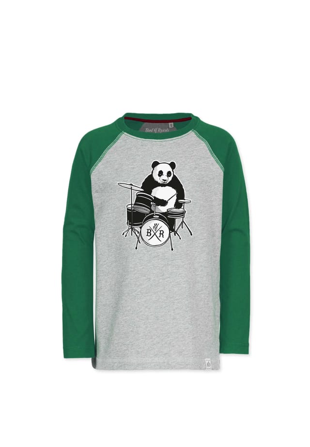 Рубашка с длинными рукавами и рисунком панды Band Of Rascals, зеленый
Рубашка с длинными рукавами и рисунком панды Band Of Rascals, зеленый