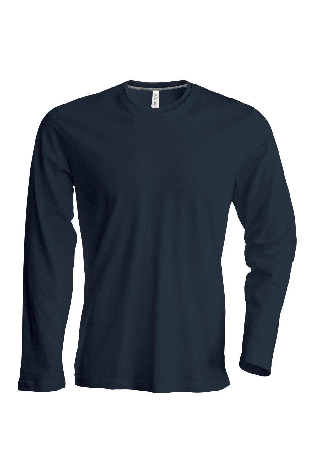 Облегающая футболка с круглым вырезом и длинными рукавами Kariban, серый
Облегающая футболка с круглым вырезом и длинными рукавами Kariban, серый