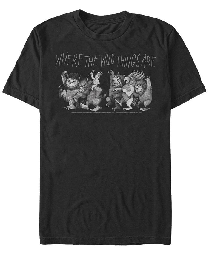 Мужская футболка с коротким рукавом Where The Wild Things Are Wild Things Fifth Sun, черный 
Мужская футболка с коротким рукавом Where The Wild Things Are Wild Things Fifth Sun, черный