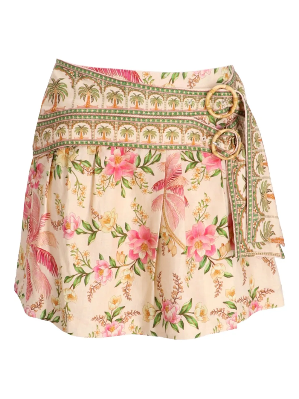 Юбка мини с поясом и цветочным принтом FARM Rio, нейтральный
Юбка мини с поясом и цветочным принтом FARM Rio, нейтральный