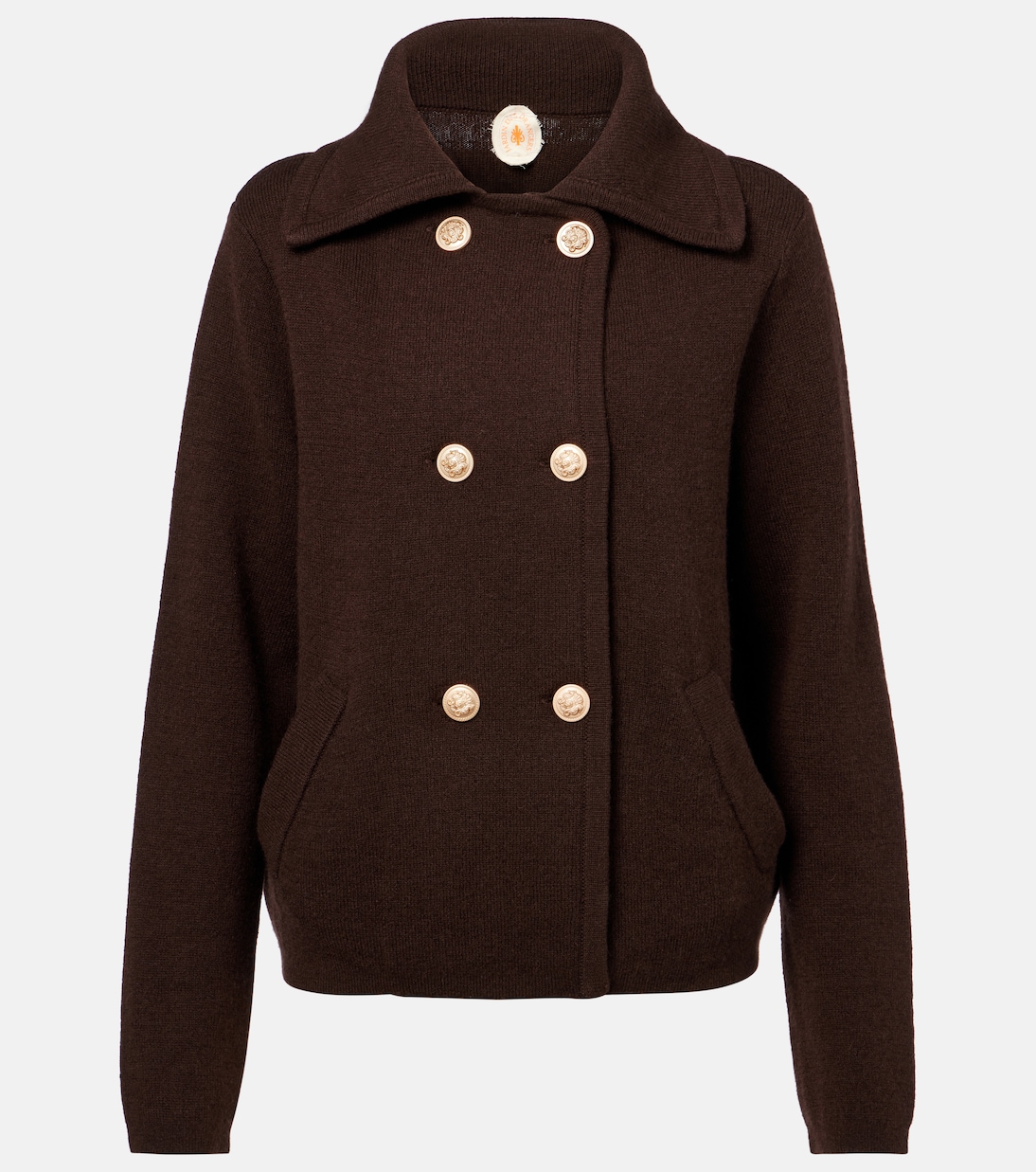 Шерстяной и кашемировый блейзер Jardin des Orangers, темно-коричневый
Шерстяной и кашемировый блейзер Jardin des Orangers, темно-коричневый
